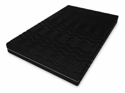 Cubrecama TOP5, tamaño del cubrecolchón: 90 x 200 x 5, funda incluida, color del cubrecama: negro, dureza media: H3^ Best