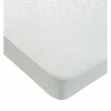 Cambia tus muebles Protector De Colchón|Cubrecolchón acolchado de 150x190-200x26 cm absorbente y transpirable en blanco Zafir