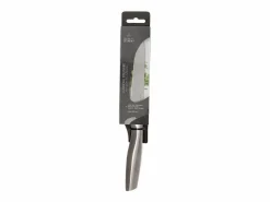 5five Cubierto|Cuchillo de Cocina Secret de Gourmet Plateado Acero Inoxidable 24,5 cm