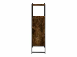 Garden Furniture Cynmar Armario de baño madera ingeniería roble ahumado 33x33x120,5 cm Marru00f3n Hot