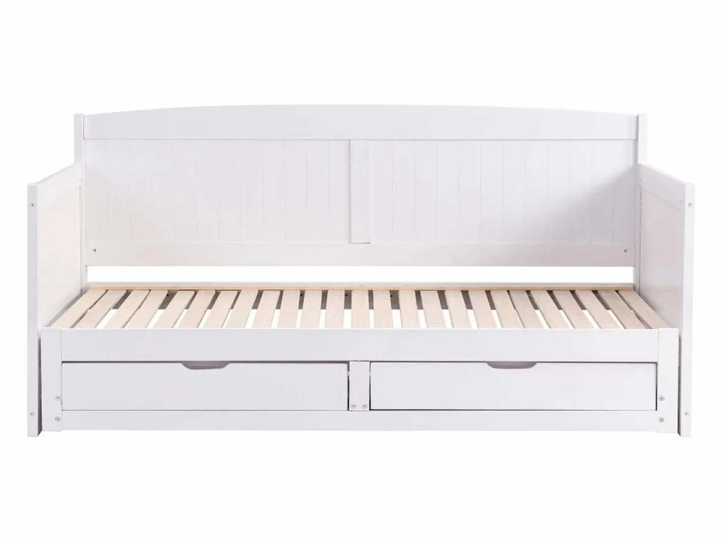 Daybed de 90x190 o 180x190 cm con cajones en pino y MDF - DINIVA^Vente-unique New