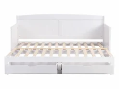 Daybed de 90x190 o 180x190 cm con cajones en pino y MDF - DINIVA^Vente-unique New