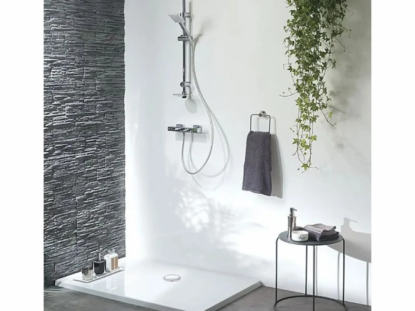 Wirquin Desagüe de ducha con cúpula cromada Tourbillon D90 Negro Sale