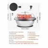 Deshojadora Manual SucceBuy 42 cm Cortabrotes Cuchilla de Acero Inoxidable, Cuenco de Corte Hidropónico Húmedo y Seco, Corte Rotativo Trenzado Discount