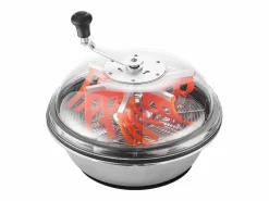 Deshojadora Manual SucceBuy 42 cm Cortabrotes Cuchilla de Acero Inoxidable, Cuenco de Corte Hidropónico Húmedo y Seco, Corte Rotativo Trenzado Discount