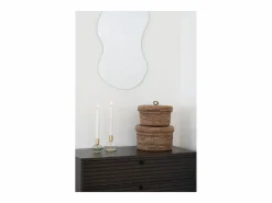 Les Tendances DESIO Set van 2 opbergmanden met deksel – natuurlijke jute Marru00f3n Online