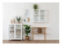 Les Tendances DESIO Set van 2 opbergmanden met deksel – natuurlijke jute Marru00f3n Online