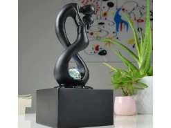 Zen Light Diseño de fuentes de interior con iluminación LED Amor Negro Online