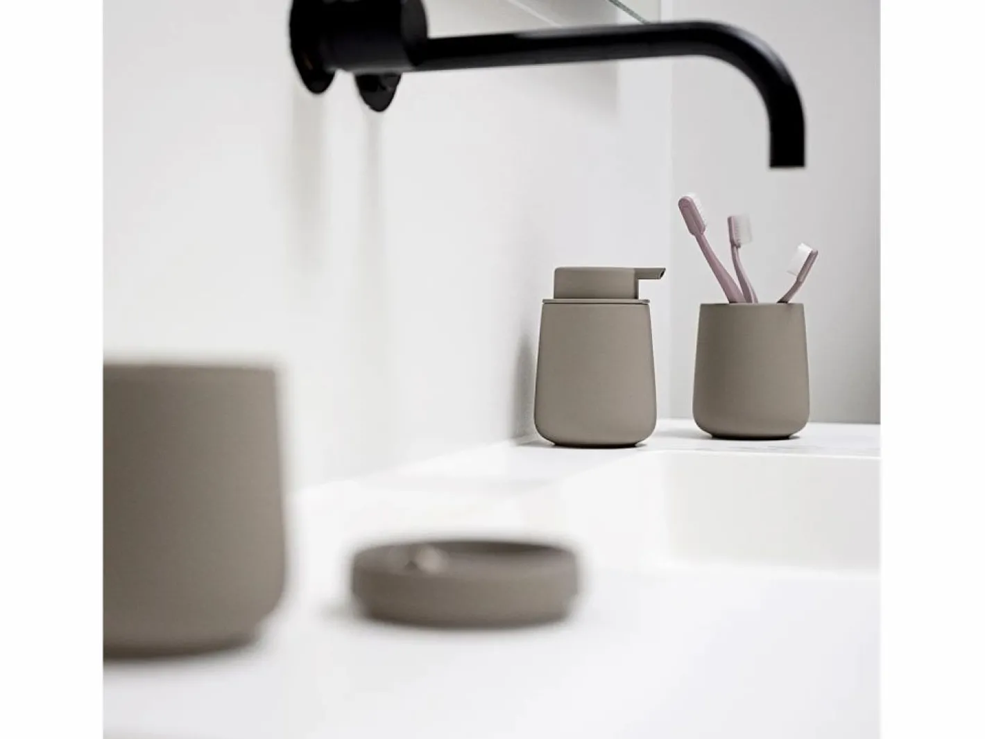 Accesorios De Wc|Dispensador de jabón de gres