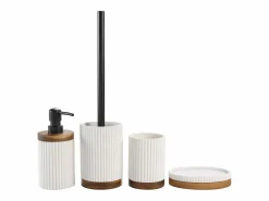 Douceur d'intérieur Dispensador de Jabón Diseño Acacia 17cm Moderno Blanco Online