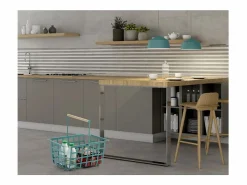 Don Hierro - Cesta metálica de ordenación con asa, tamaño semi grande, multifuncional y decorativa, ZESTA- Azul turquesa Sale