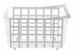 Don Hierro Accesorios De Almacenaje|Cesta|- Cesta metálica de ordenación con asa, tamaño semi grande, multifuncional y decorativa, ZESTA-