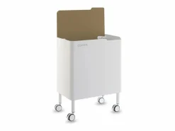 Don Hierro Cubo De Basura Para Cocina|- Cubo de basura ergonómico, funcional y elegante, 2 x 20 litros, ECOBOX NOA-