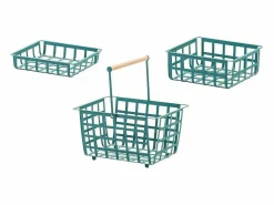 Don Hierro Accesorios De Almacenaje|Cesta|- ZESTAS, set de 3 cestas: tamaño pequeño, medio y semi grande-
