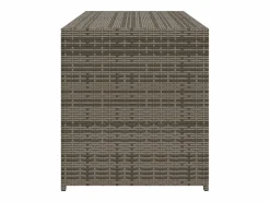 Garden Furniture Dorian Caja de almacenaje de jardín ratán sintético 283L Gris Sale