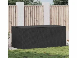 Dorian Caja de almacenaje de jardín ratán sintético 180x90x70 cm^Garden Furniture Online