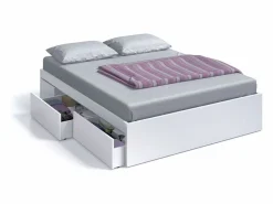 Dormitorio Doble Artik (mate), detalles gris antracita, 150 cm^ Best