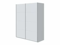Dormitorio Doble Artik (mate), detalles gris antracita, 150 cm^ Best