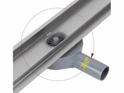 Rea Cañería|Drenaje Lineal Neox Pro 1000 Brush Steel