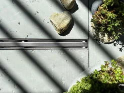 Rea Cañería|Drenaje Lineal Neox Slim Pro 700 Brush Steel