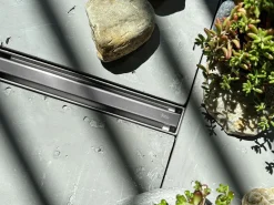 Rea Cañería|Drenaje Lineal Neox Slim Pro 700 Brush Steel