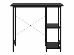 Drenin Escritorio para ordenador de MDF y metal 80x40x72 cm^Garden Furniture Sale