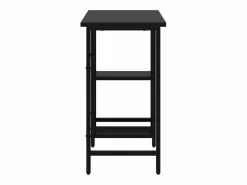 Drenin Escritorio para ordenador de MDF y metal 80x40x72 cm^Garden Furniture Sale