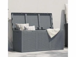 Garden Furniture Baúl De Jardín|Drumkeeran Caja de almacenaje para jardín PP aspecto de ratán 270 L
