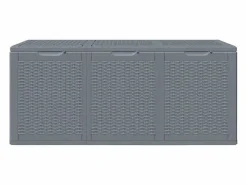 Garden Furniture Baúl De Jardín|Drumkeeran Caja de almacenaje para jardín PP aspecto de ratán 270 L