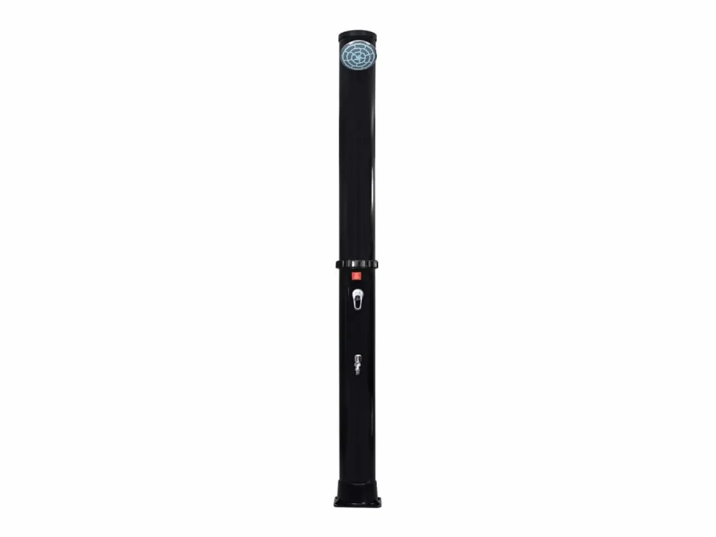 Ducha solar de jardín con alcachofa y grifo 40 L ES160003^ Hot