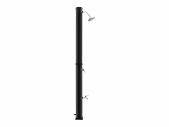 Ducha solar exterior con rociador y grifo 35 L ES653912 Negro Online