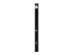 Ducha solar exterior con rociador y grifo 35 L ES653912 Negro Online