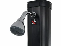 Energía Solar|Ducha solar plegable negra 214 cm 23 L ES160026