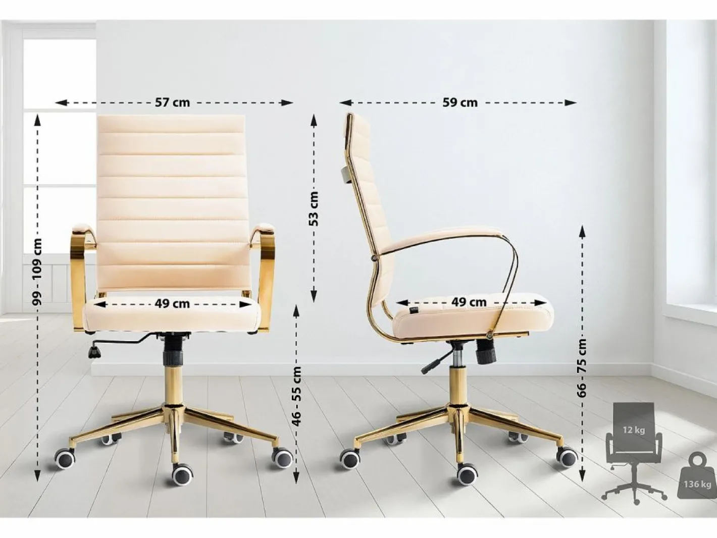 Dudeco Silla de Oficina Havanna^ Best
