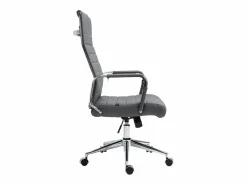 Dudeco Silla de Oficina Kolumbus en Piel Natural Gris Sale