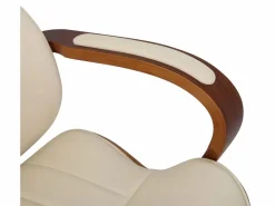 Dudeco Silla de Oficina Melilla Nogal y Crema Discount