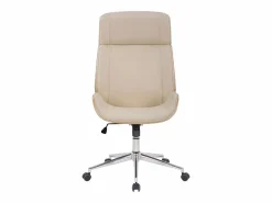 Dudeco Silla de oficina Varel Roble y Crema New