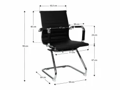 Dudeco Silla de oficina WordPro V^ Clearance