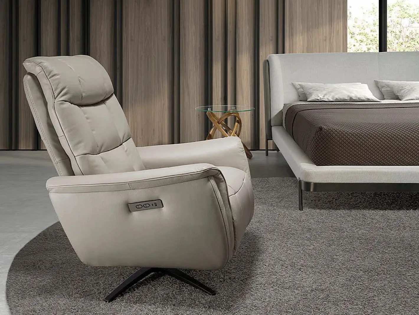Dudeco Sillón Vrana Gris claro Online