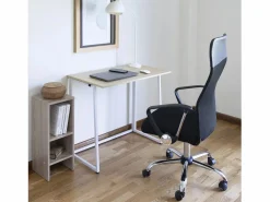 DUPI Escritorio de Ordenador Plegable PRACTIC 100 x 50 cm (Taupe) Marru00f3n Best