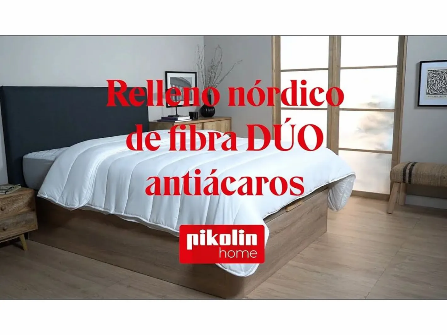 Edredón Nórdico 250x220cm|2x1|PKH Microfibra|4 estaciones|Cama 150/160^PIKOLIN Best