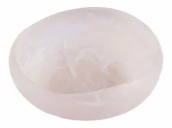 Bazar Bizar Vajilla|Vajilla|El Bol Orgánico De Resina - Rosa Blanco - S