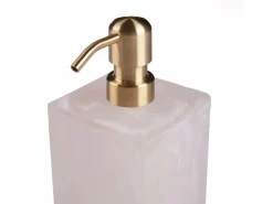 Bazar Bizar El Dispensador De Jabón De Resina - Rosa Blanco Rosa / Blanco Clearance