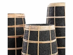 Bazar Bizar El Jarrón Cutie - Natural - S Negro Clearance