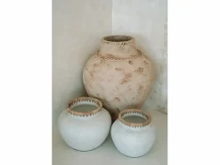 Bazar Bizar Jarrón|El Jarrón Styly - Hormigón Natural - L
