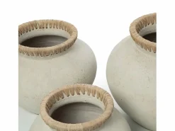 Bazar Bizar Jarrón|El Jarrón Styly - Hormigón Natural - L