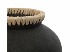 El Jarrón Styly - Negro Natural - S^Bazar Bizar Outlet