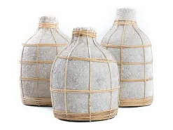 Bazar Bizar El Jarrón Whoopy - Concreto Natural - L Gris Outlet