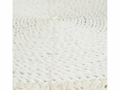 Bazar Bizar El Mantel Individual Macrame Marriage - Natural Blanco