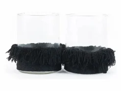 Bazar Bizar El Portavelas Oh My Gee - Terciopelo - L Negro Discount